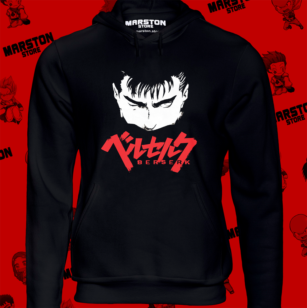 Polerón de Berserk con diseño de Guts