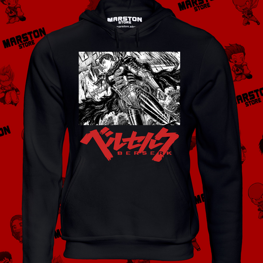 Polerón de Berserk con diseño de Guts