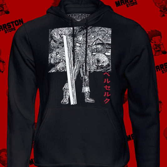 Polerón de Berserk con diseño de Guts