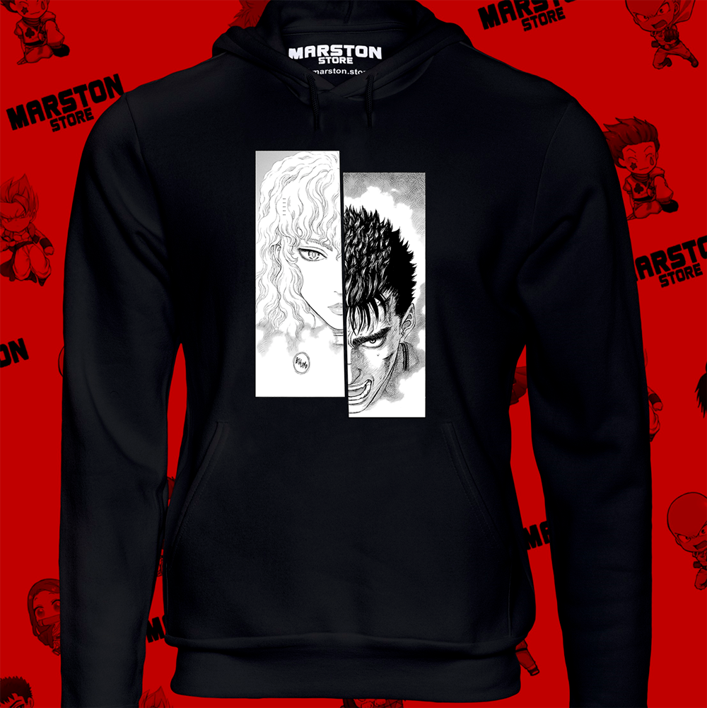 Polerón de Berserk con Guts y Griffith