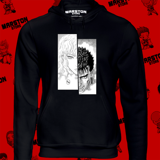 Polerón de Berserk con Guts y Griffith