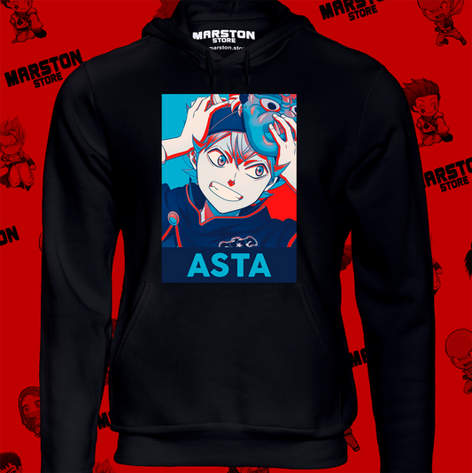 Polerón de Black Clover con Asta