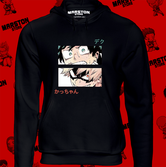 Polerón de Boku no Hero Academia (My Hero Academia) con Izuku Midoriya y Katsuki Bakugo
