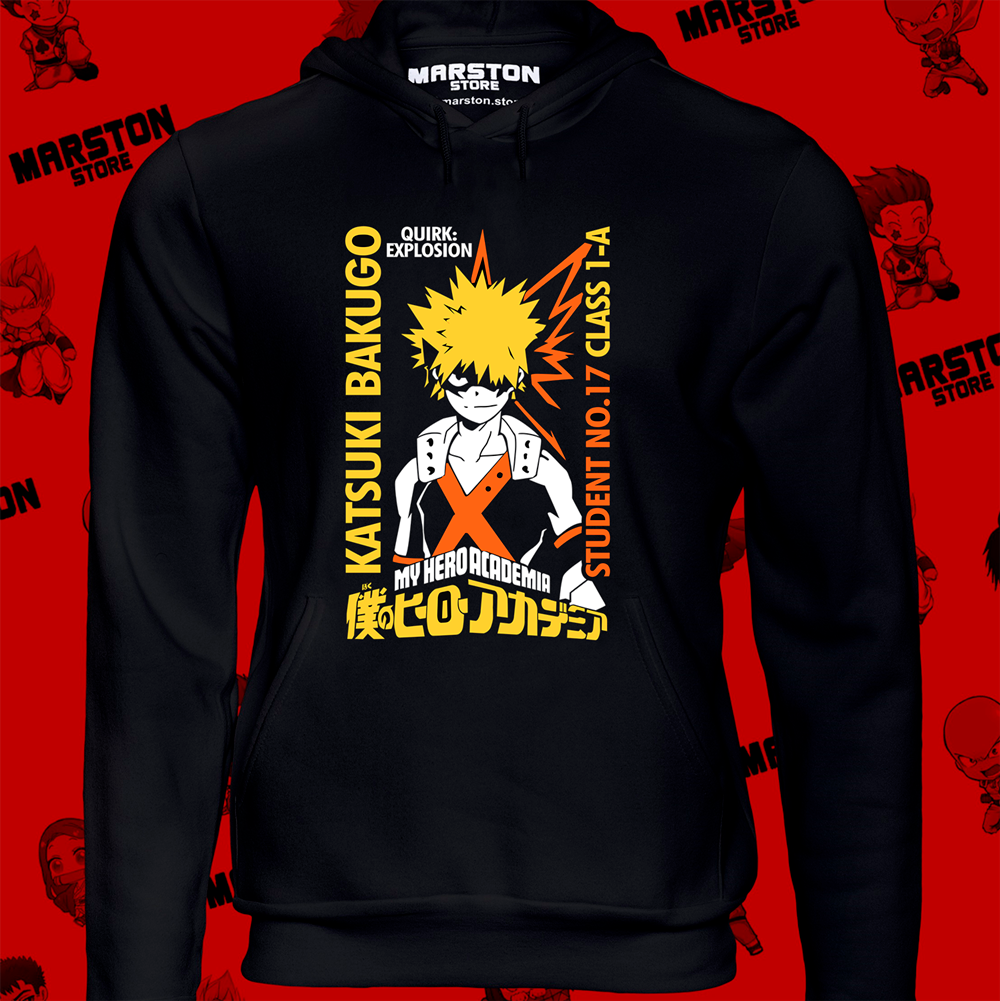 Polerón de Boku no Hero Academia (My Hero Academia) con Katsuki Bakugo