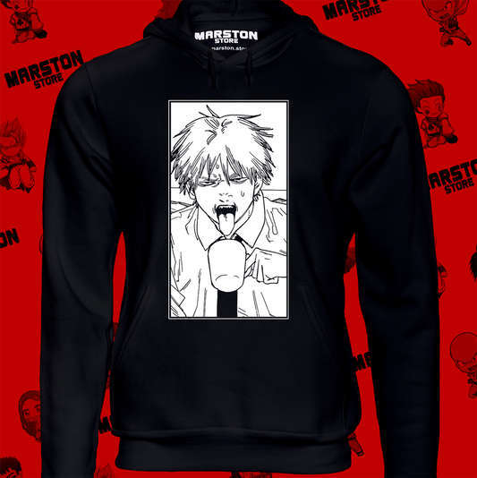 Polerón Chainsaw Man con diseño de Denji