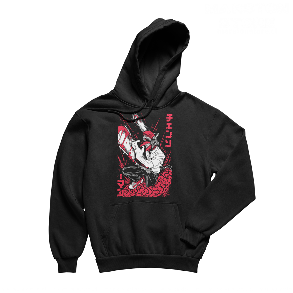 Polerón Chainsaw Man con diseño de Denji