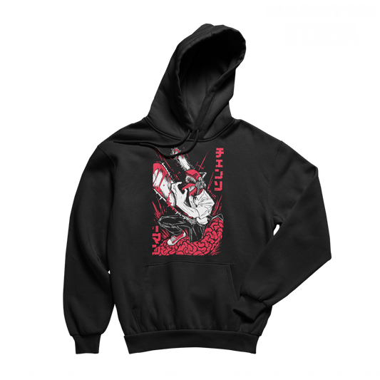 Polerón Chainsaw Man con diseño de Denji