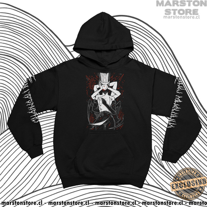 Polerón Chainsaw Man con diseño de Falling Devil