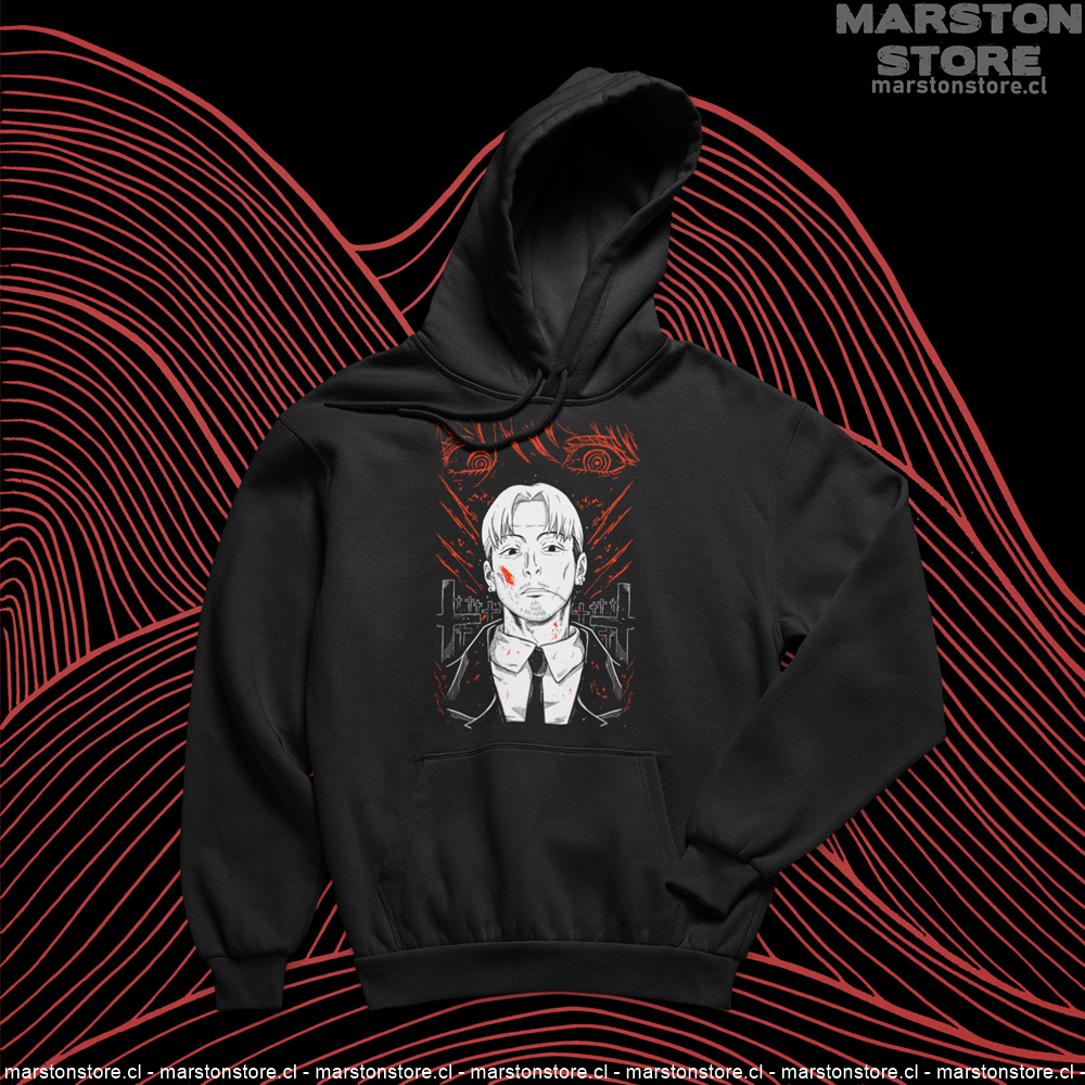 Polerón Chainsaw Man con diseño de Kishibe