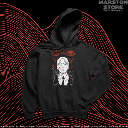 Polerón Chainsaw Man con diseño de Kishibe