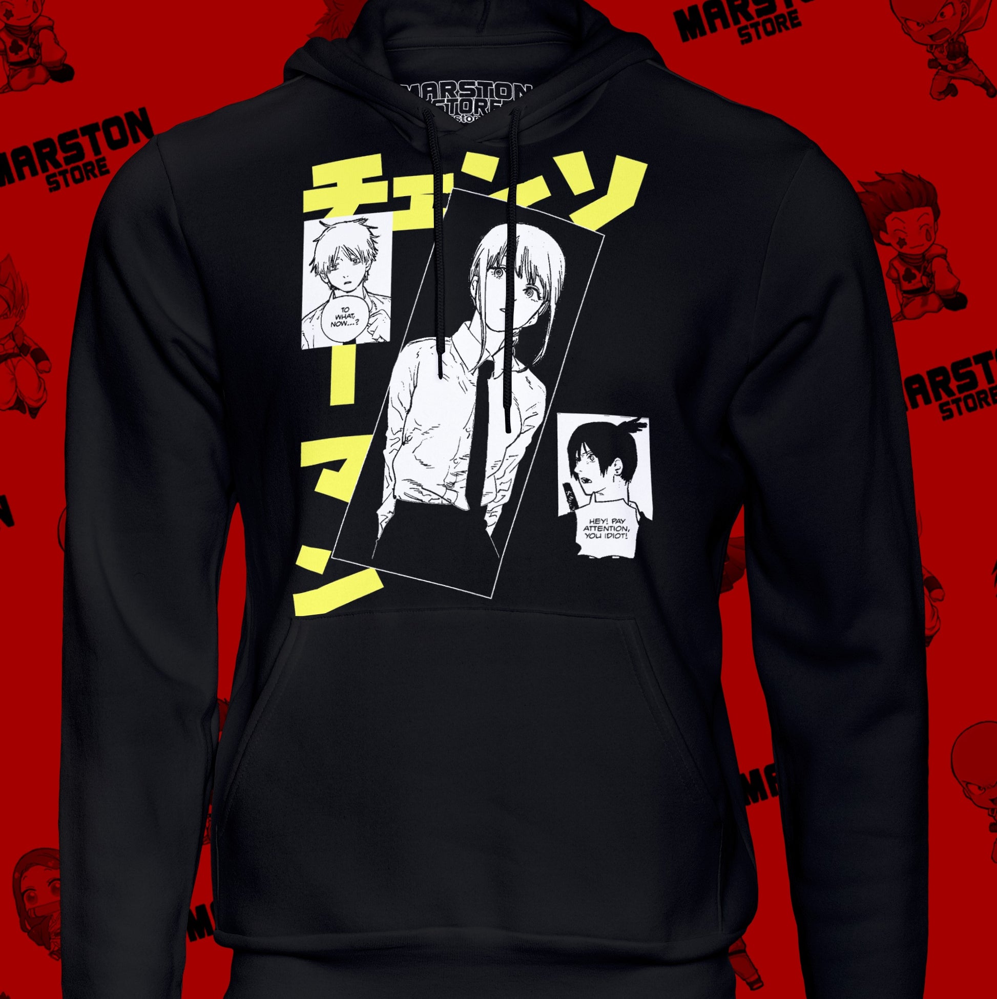Polerón Chainsaw Man con diseño de Makima
