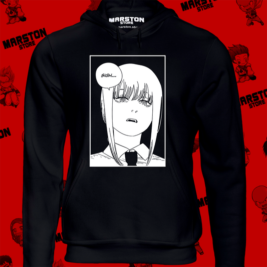 Polerón Chainsaw Man con diseño de Makima
