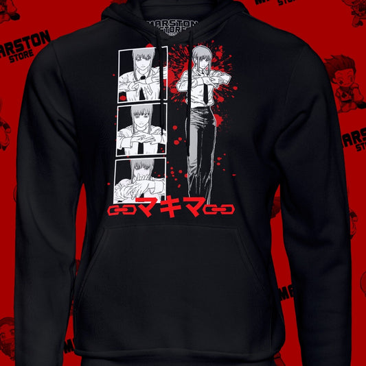 Polerón Chainsaw Man con diseño de Makima