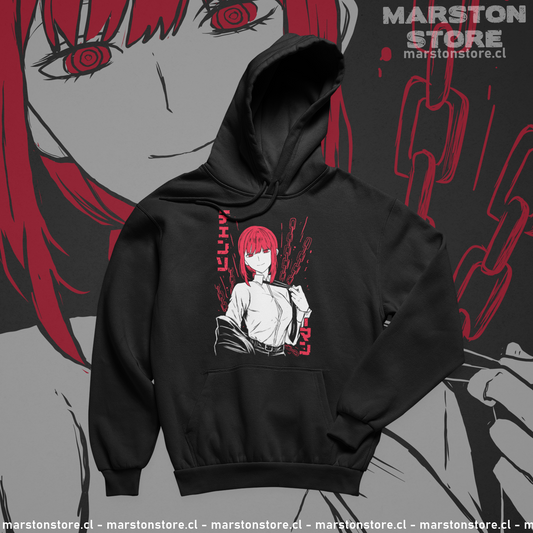 Polerón Chainsaw Man con diseño de Makima