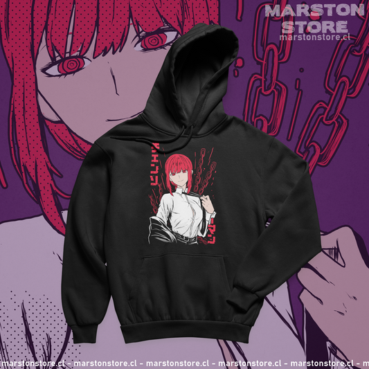 Polerón Chainsaw Man con diseño de Makima