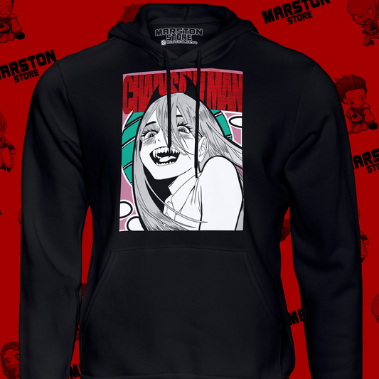Polerón Chainsaw Man con diseño de Power