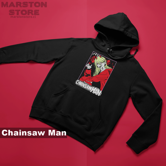 Polerón Chainsaw Man con diseño de Power