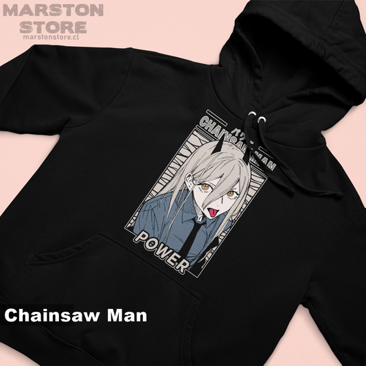 Polerón Chainsaw Man con diseño de Power