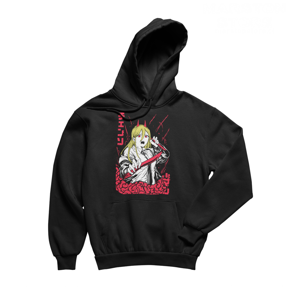 Polerón Chainsaw Man con diseño de Power