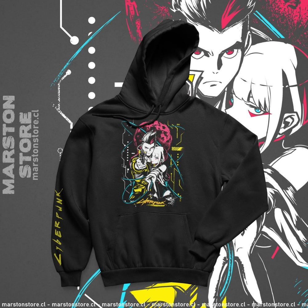 Polerón Cyberpunk - Edgerunners -  Lucy Kushinada x David Martinez