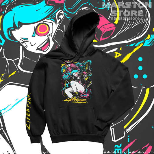 Polerón de Cyberpunk: Edgerunners con diseño de Rebecca