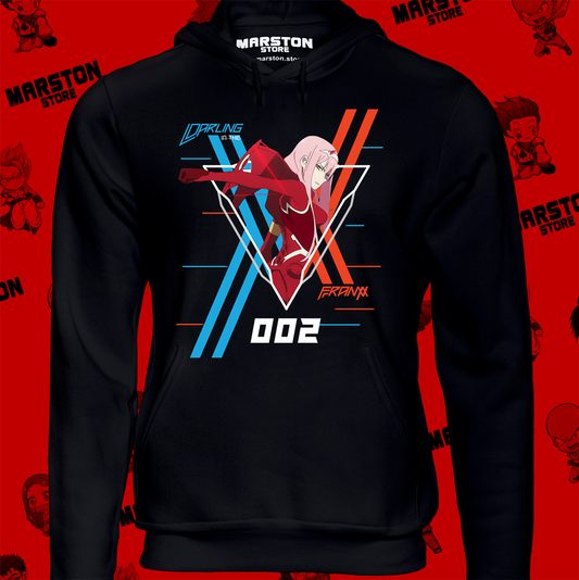 Polerón de Darling in the Franxx con Zero Two