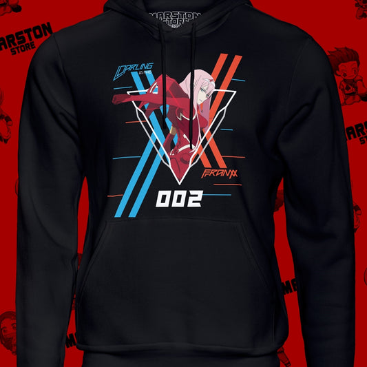 Polerón de Darling in the Franxx con Zero Two