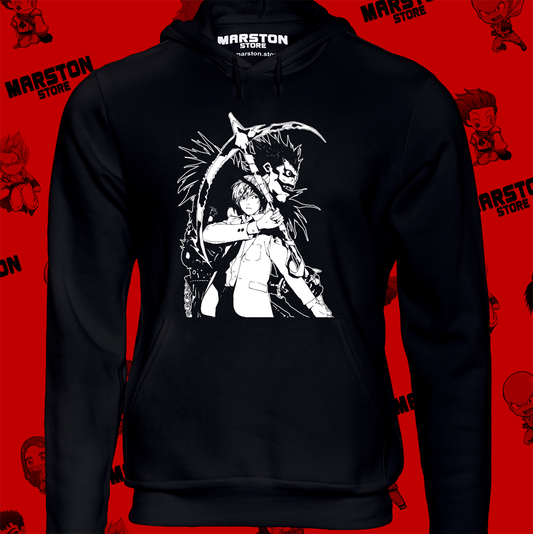 Polerón de Death Note con Ryuk y Light Yagami
