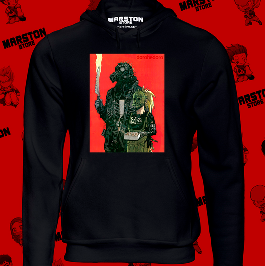 Polerón Dorohedoro con diseño inspirado en el anime
