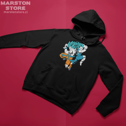 Polerón con diseño de Dragon Ball