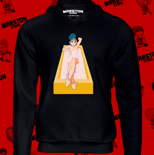 Polerón Dragon Ball con diseño de Bulma