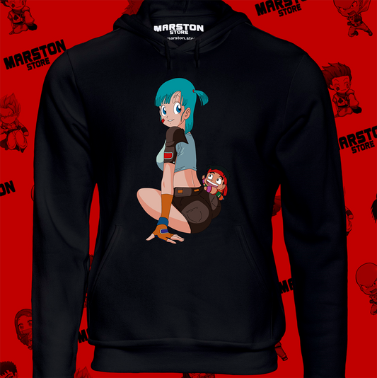 Polerón Dragon Ball con Bulma y Yamcha