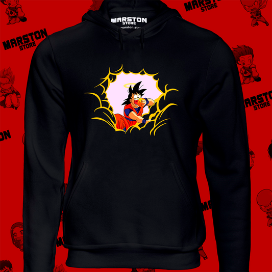 Polerón Dragon Ball con diseño de Goku