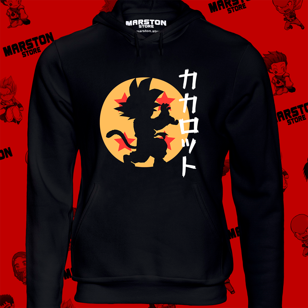 Polerón Dragon Ball con diseño de Goku