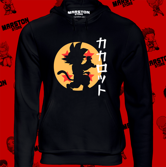 Polerón Dragon Ball con diseño de Goku