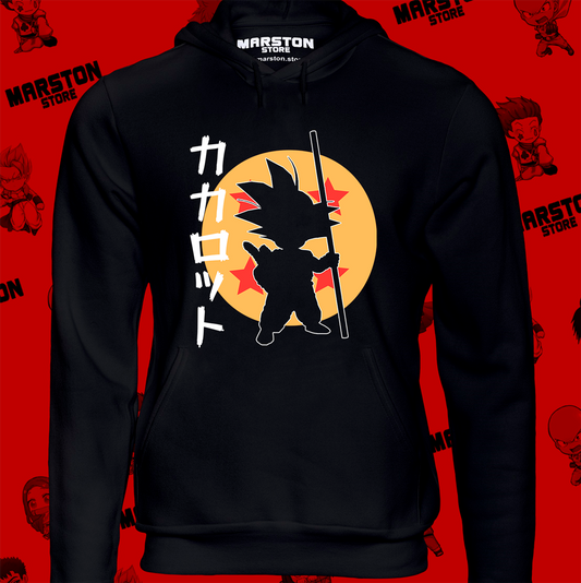 Polerón Dragon Ball con diseño de Goku