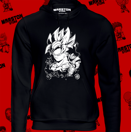 Polerón Dragon Ball con diseño de Goku