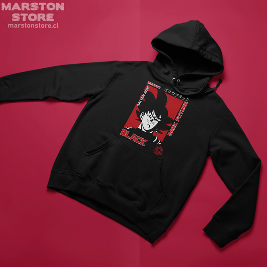 Polerón Dragon Ball con diseño de Goku Black