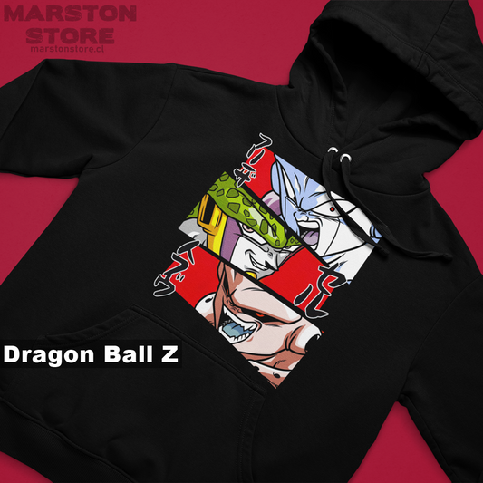 Polerón Dragon Ball con Goku, Freezer y Majin Buu