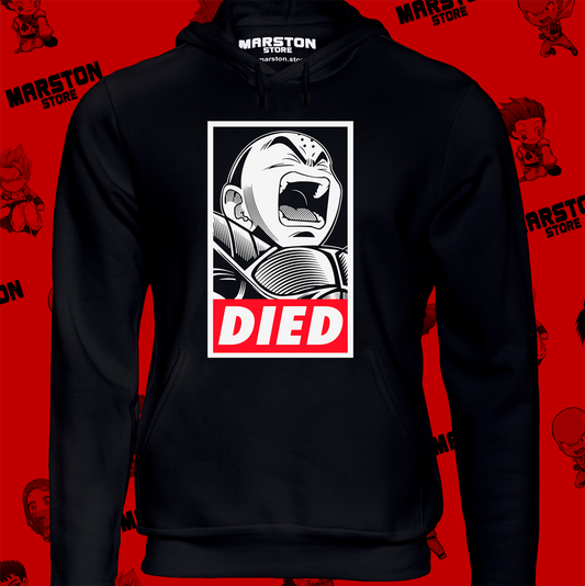 Polerón Dragon Ball con diseño de Krillin