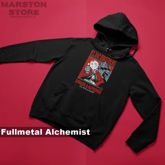 Polerón Fullmetal Alchemist con diseño inspirado en el anime