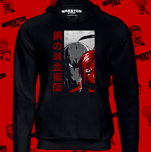 Polerón Fullmetal Alchemist con Edward Elric y Alphonse Elric