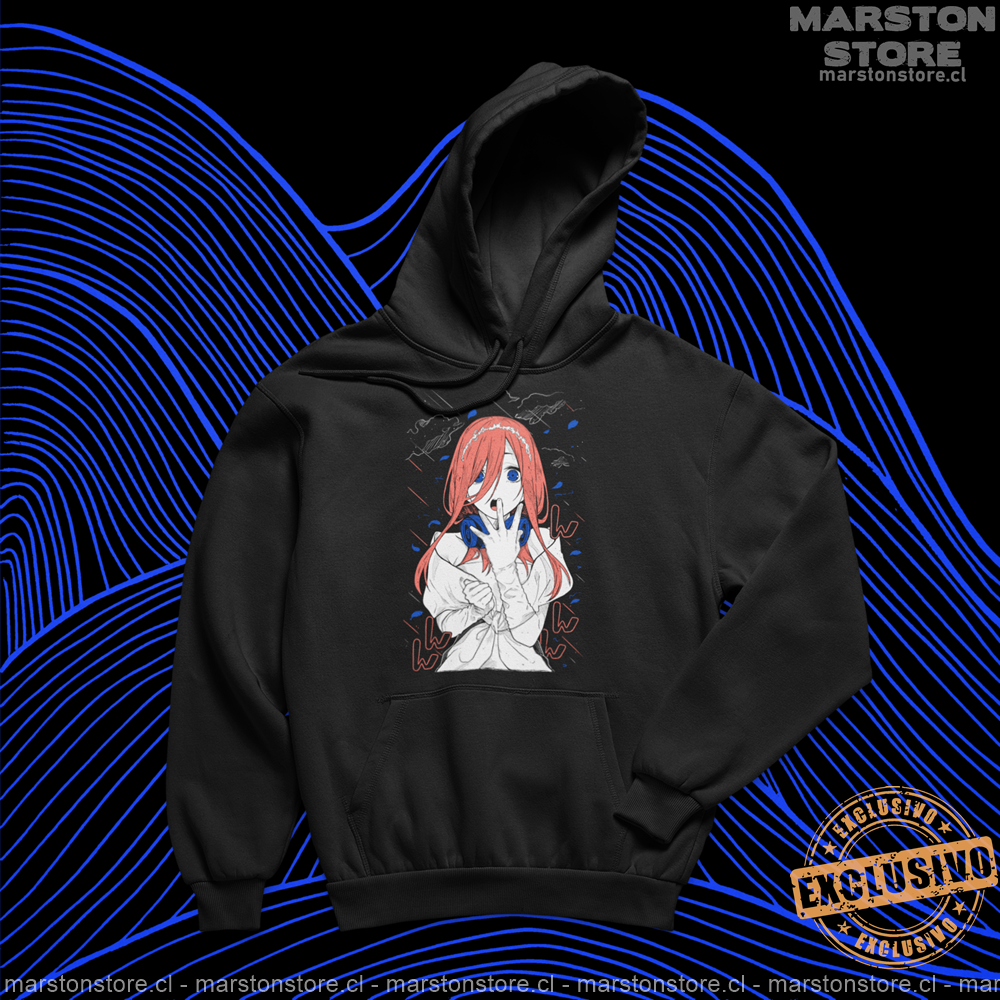 Polerón de Go-Toubun no Hanayome con Miku Nakano