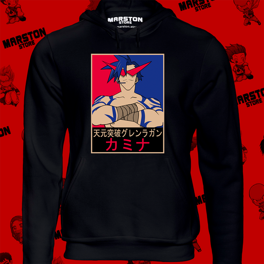 Polerón de Gurren Lagann con Kamina