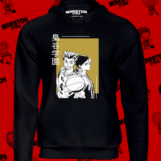 Polerón de Haikyuu!! con diseño anime