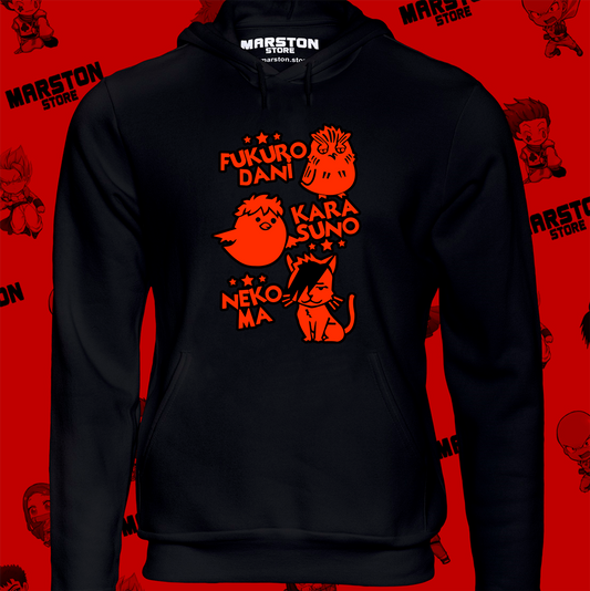 Polerón de Haikyuu!! con diseño anime