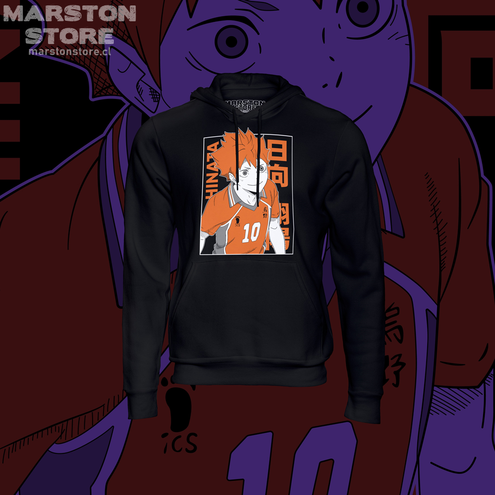 Polerón de Haikyuu!! con diseño anime