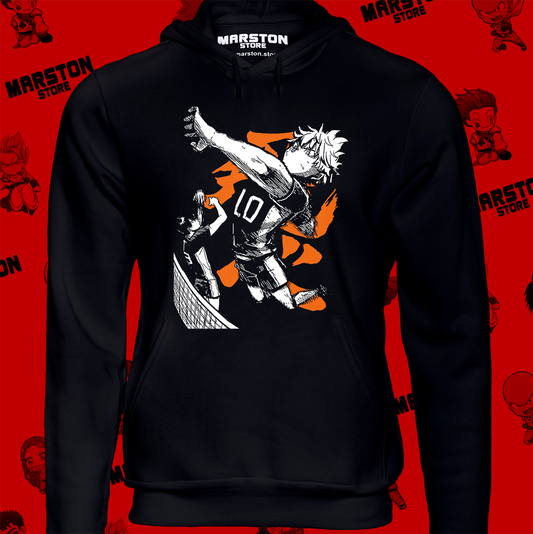 Polerón de Haikyuu!! con Shoyo Hinata