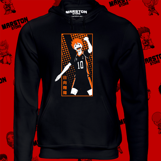 Polerón de Haikyuu!! con Shoyo Hinata