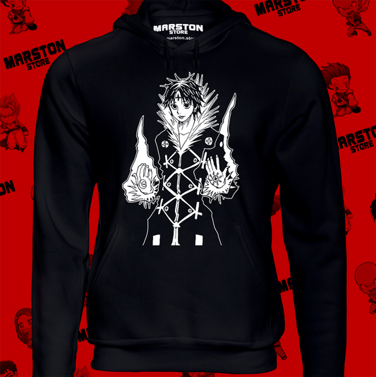Polerón Hunter x Hunter con diseño de Chrollo Lucilfer
